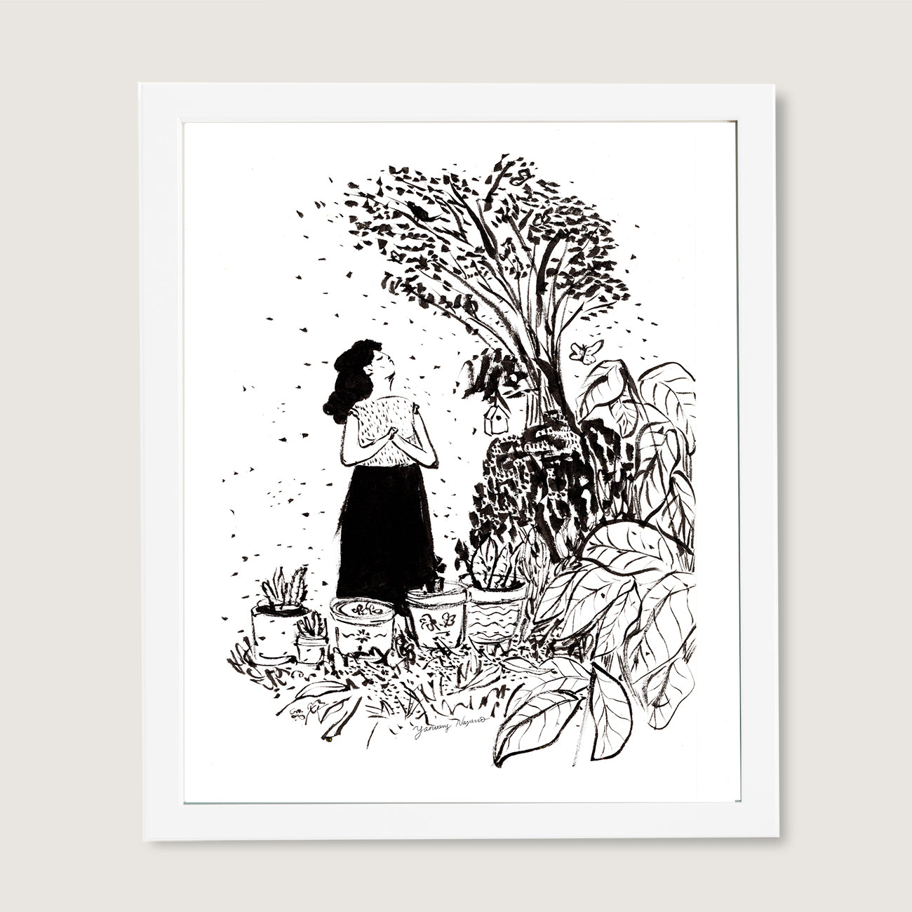 Nourishing My Garden - Archival Print